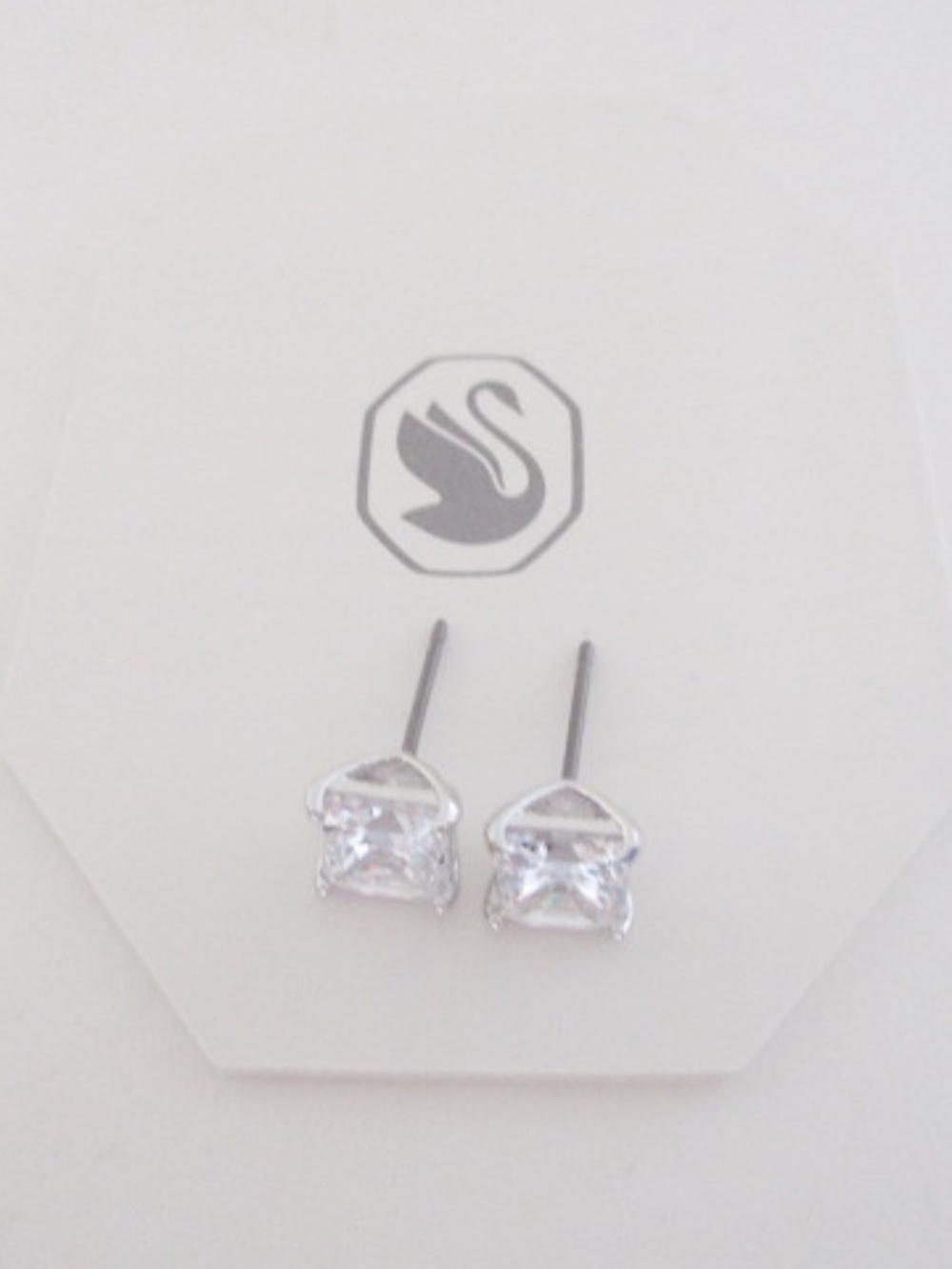 SWAROVSKI - Square Stud Earrings